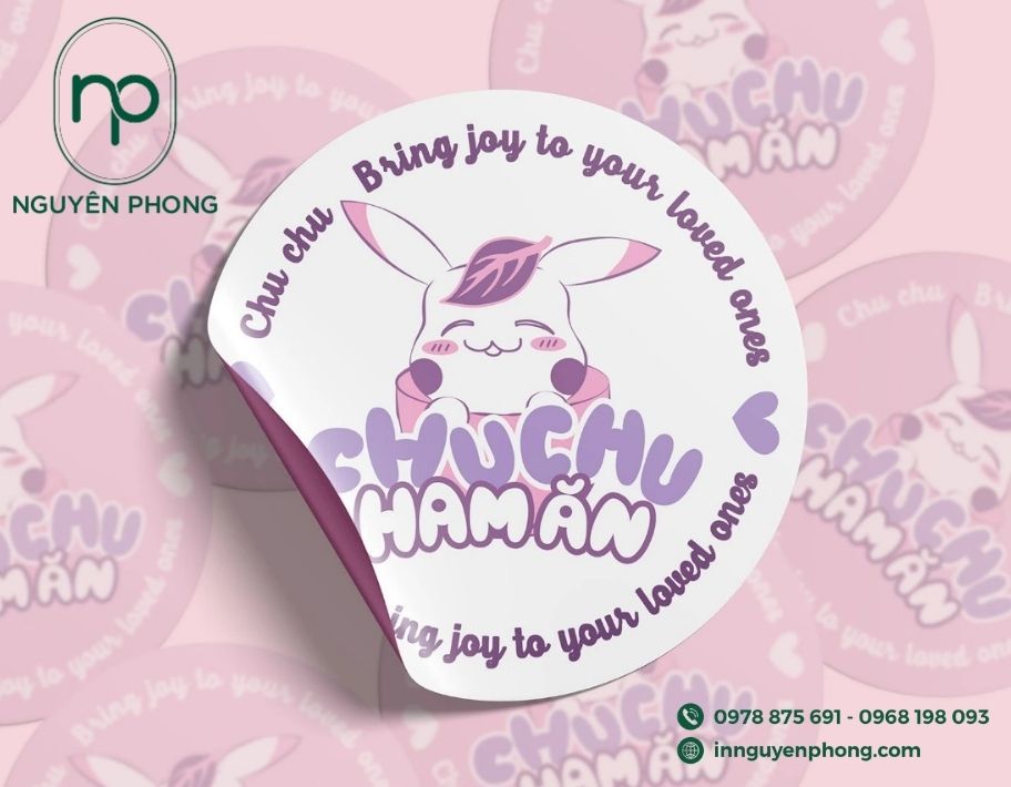 Tem dán bánh kẹo 